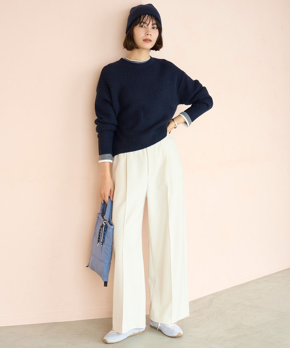 UNFILO 【WEB/一部店舗限定】ふわふわニット キャップ 