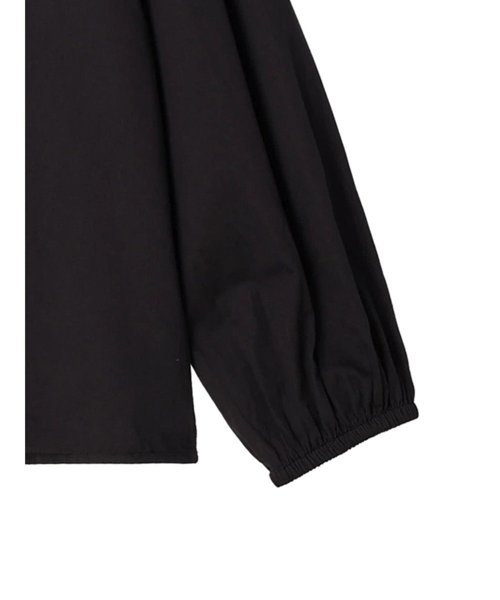 CRAFT STANDARD BOUTIQUE インドコットンシャーリングハイネックブラウス 