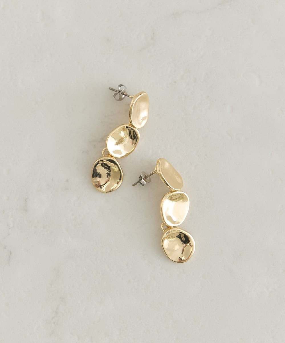 AMERICAN HOLIC ニュアンスプレートスイングピアス 