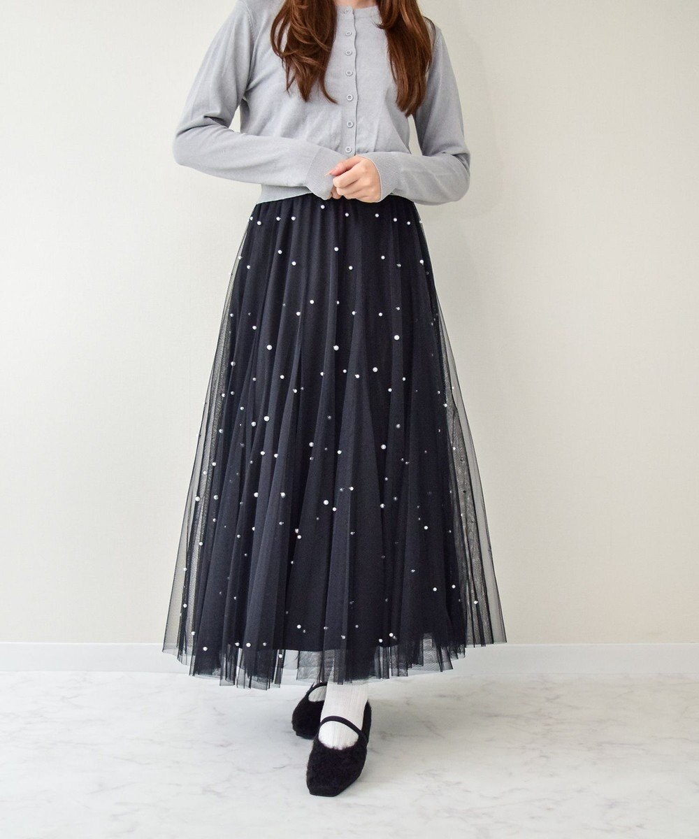 Bridget Birkin 【Bridget Birkin】エラスティックバンドもこもこスクエアバレエシューズ 