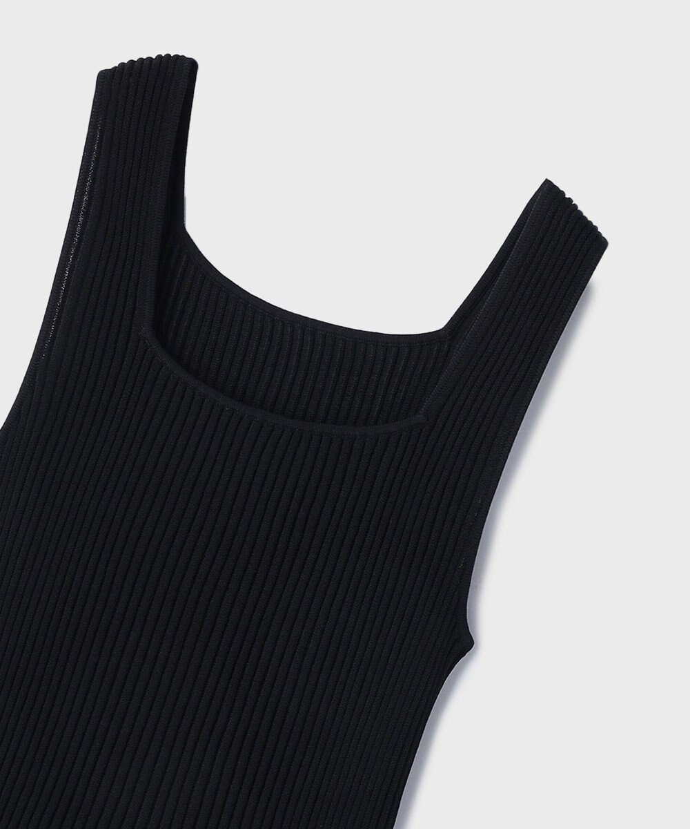 GRACE CONTINENTAL シアーフリルニットトップ 