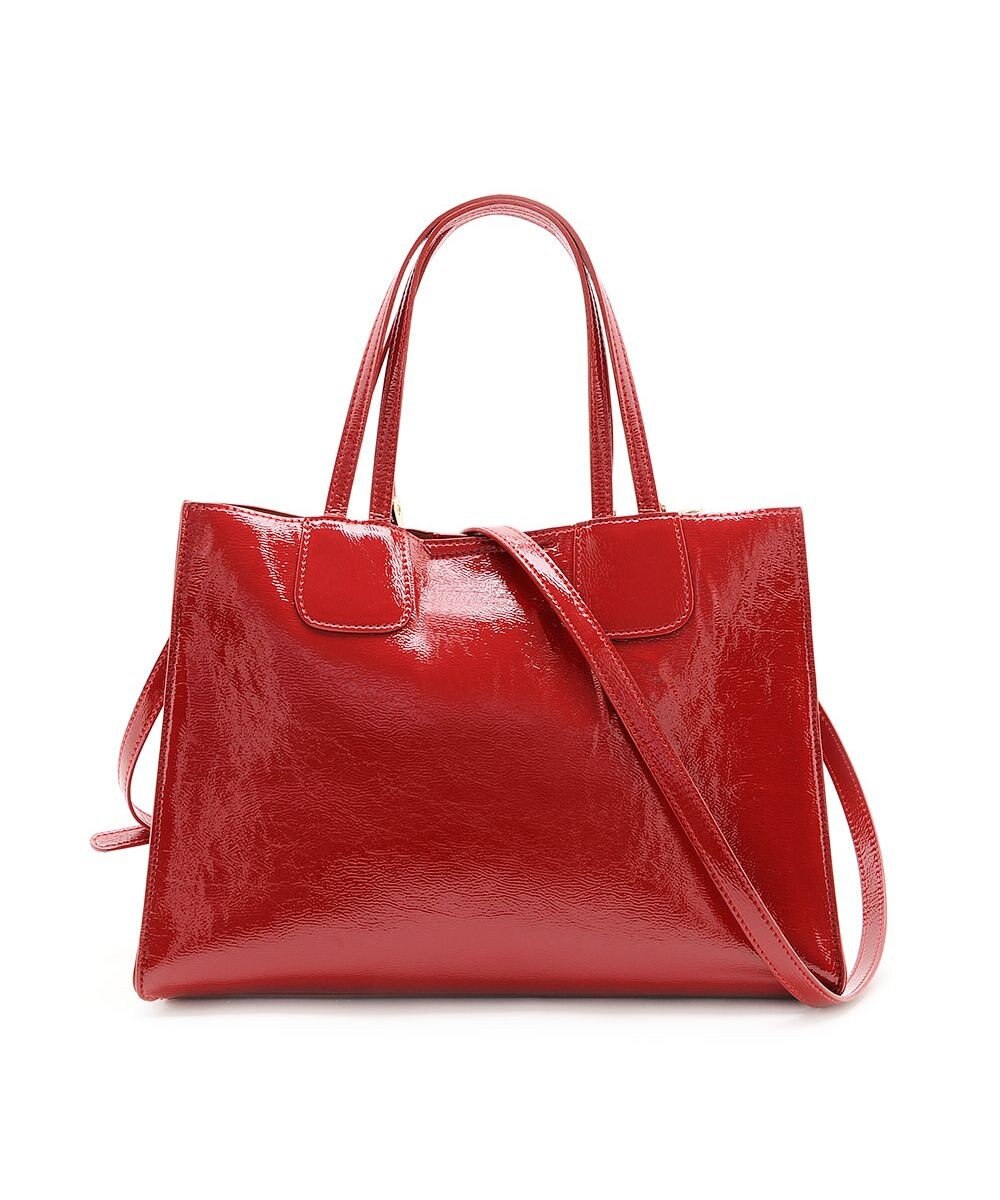 MioFIRANO ホースシューエナメルハンドバッグ 2WAY　FIRANO フィラノ 