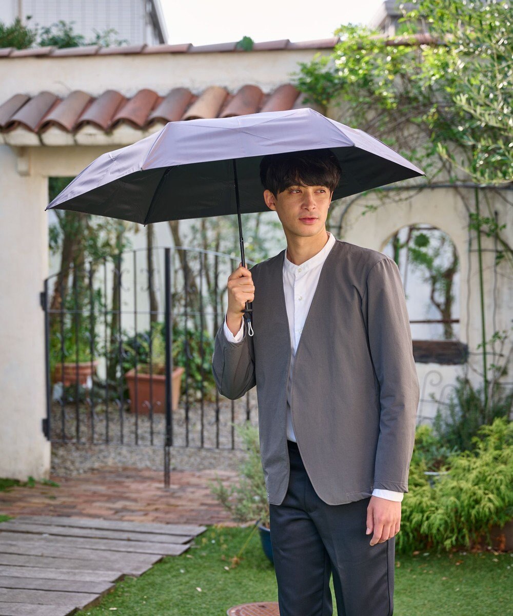 MOONBAT 【遮光100％/３秒で折りたためる日傘】晴雨兼用 折りたたみ傘 ウラワザ 