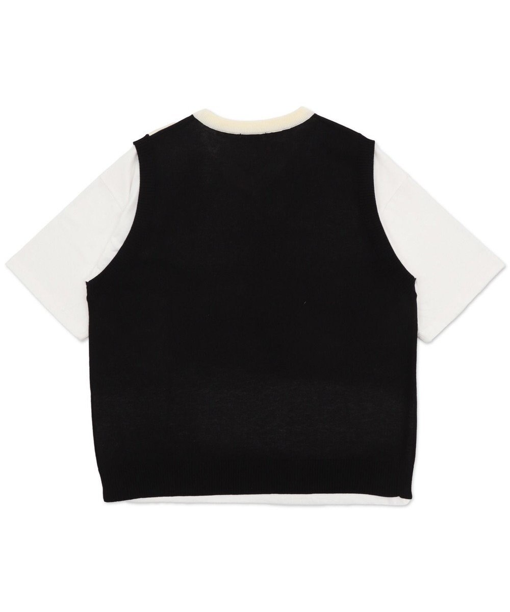 WEGO 【２点SET】アンサンブルゲームロゴニットベスト 