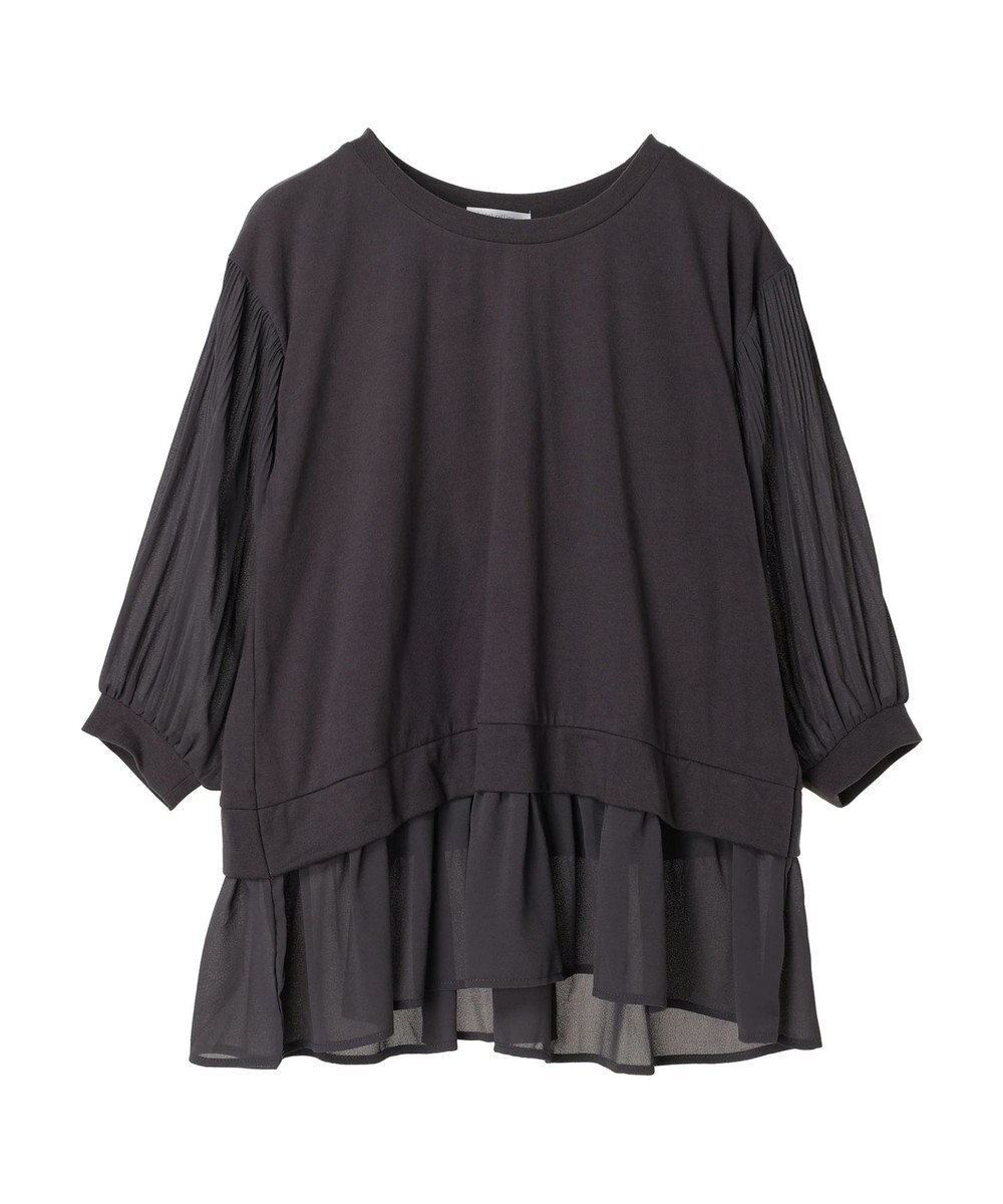 Green Parks 消しプリーツドッキングカットチュニック 