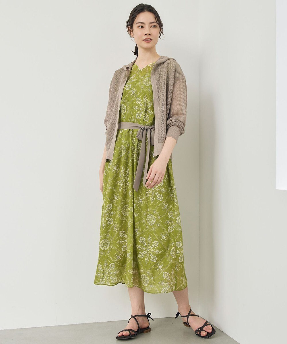 自由区 S ライトメッシュジップ パーカー 