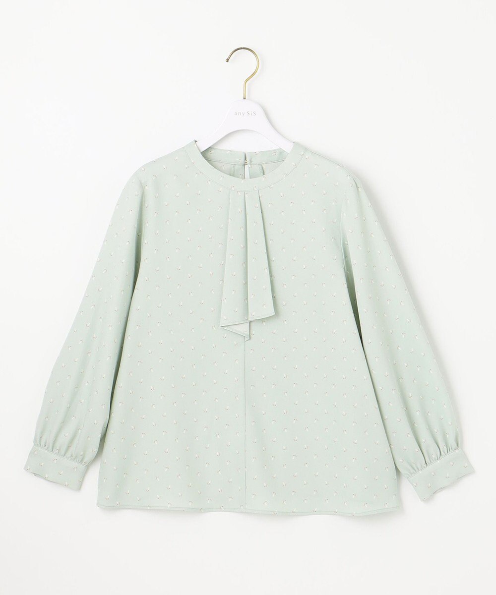 ANY SIS 【洗える】ボウタイ ブラウス 