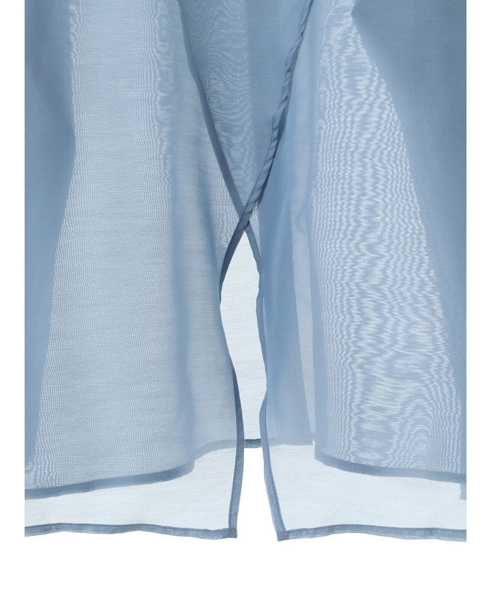 earth music&ecology バックスリットシアーシャツ 