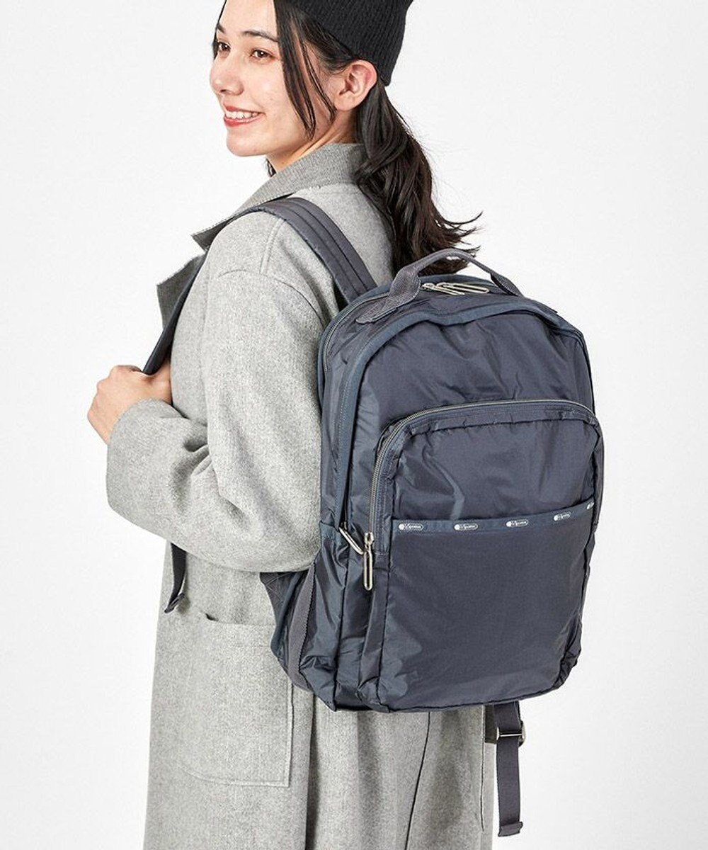 LeSportsac ESSENTIAL CARRYALL BP/シャドウグレーC シャドウグレーC