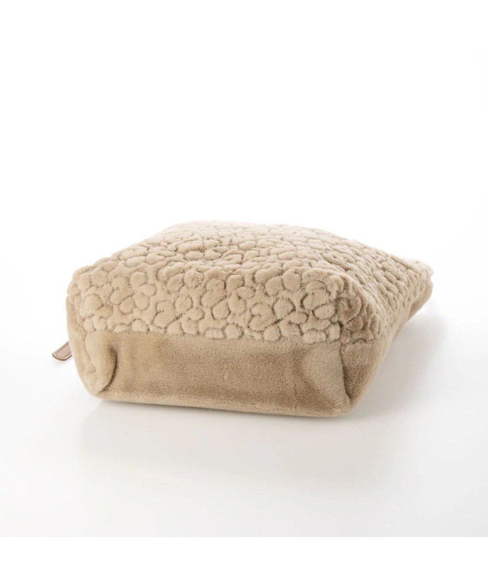 UNBILLION cachecache 花刺繍エコファーワンハンドルバッグ 