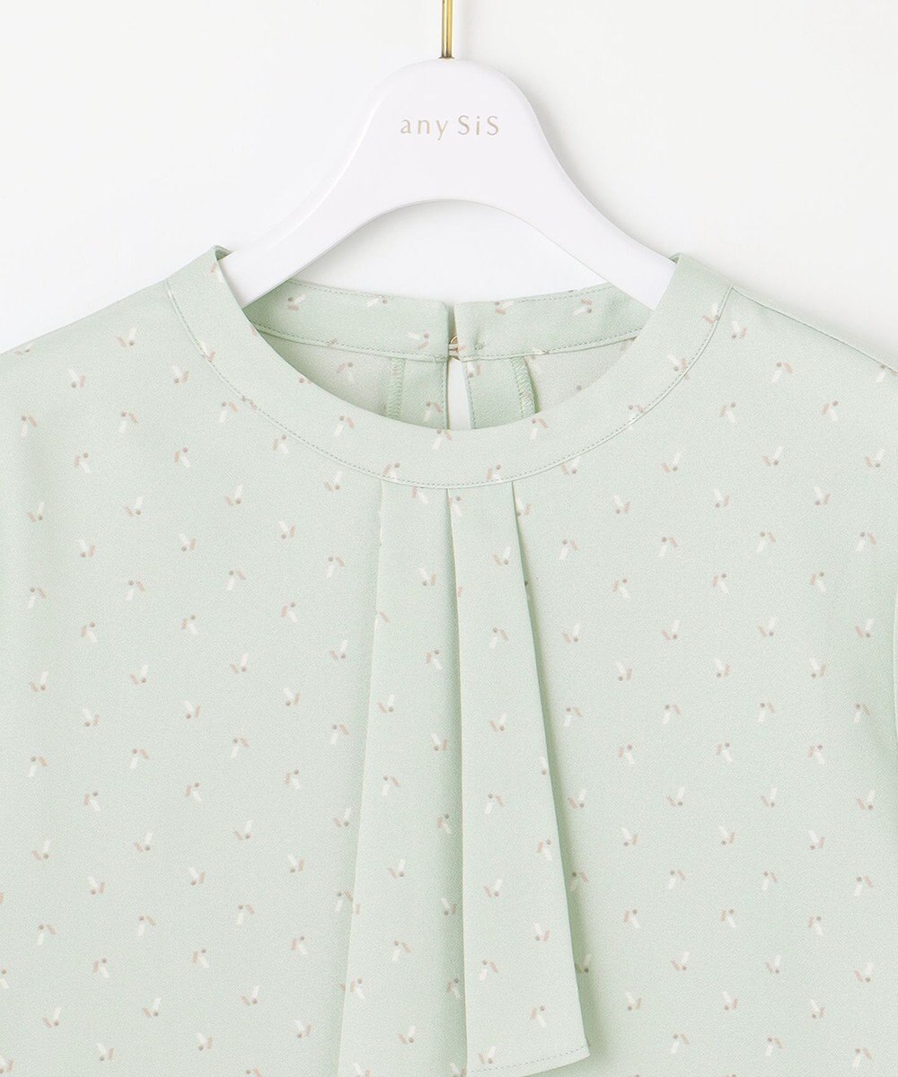 ANY SIS 【洗える】ボウタイ ブラウス 
