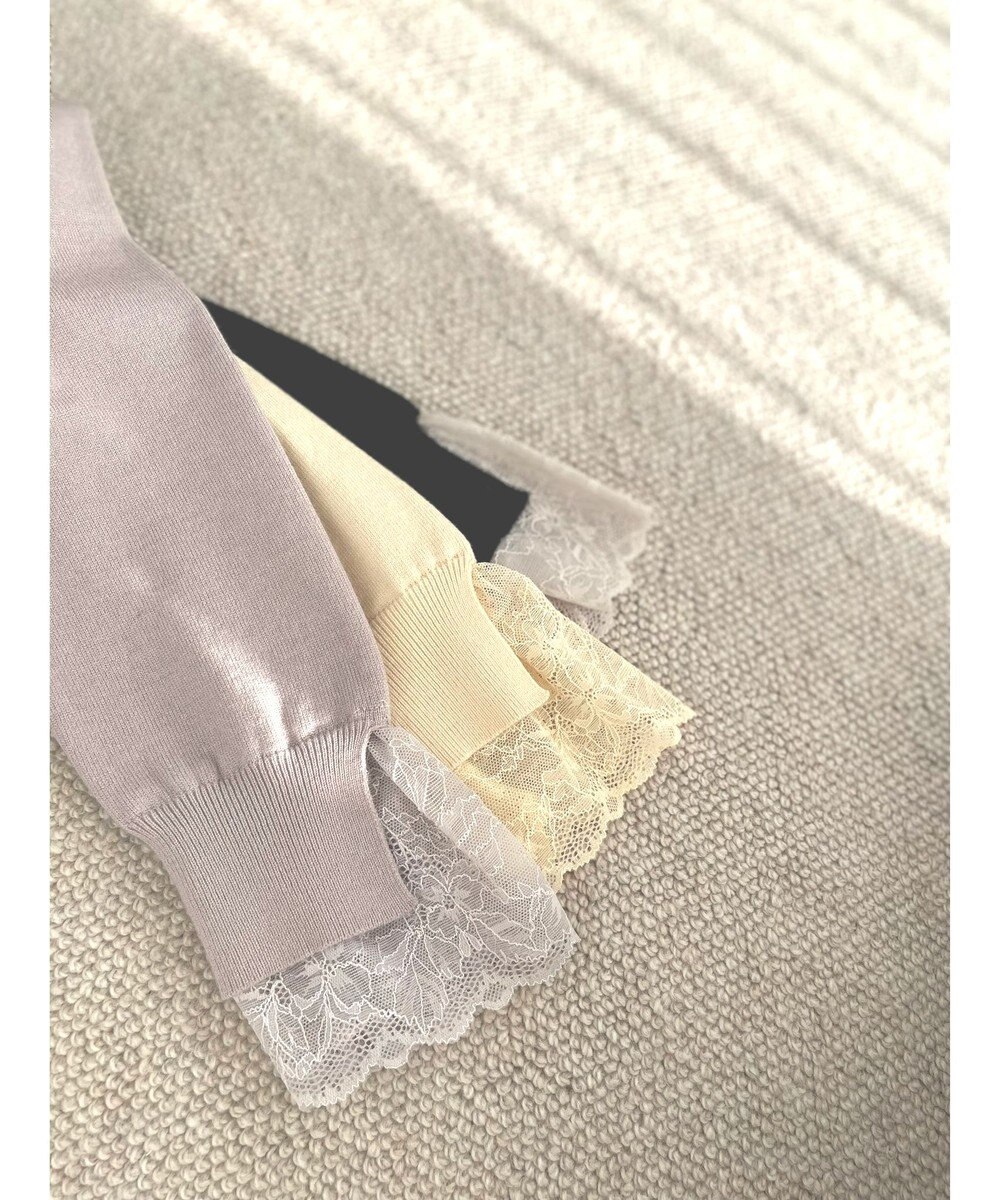 Feroux レースコンビ ニット 