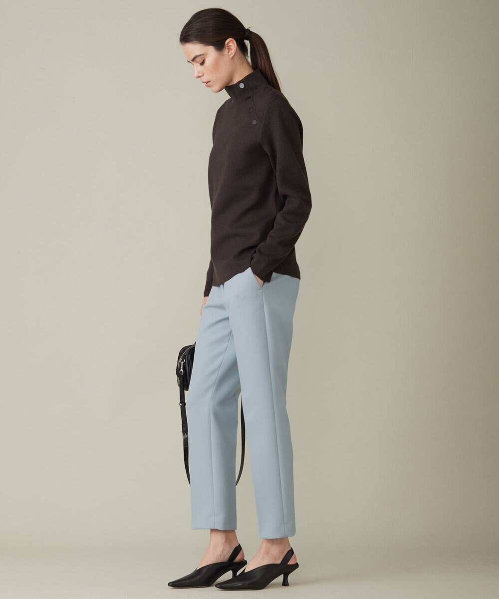 ICB 【洗える】エステルトリプルクロス スティックパンツ 