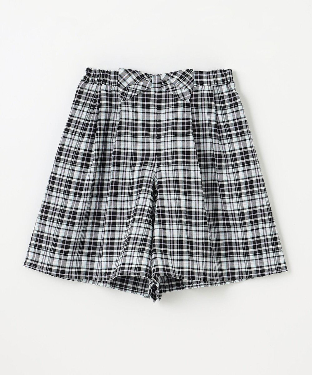 ANY KIDS チェック柄キュロット 