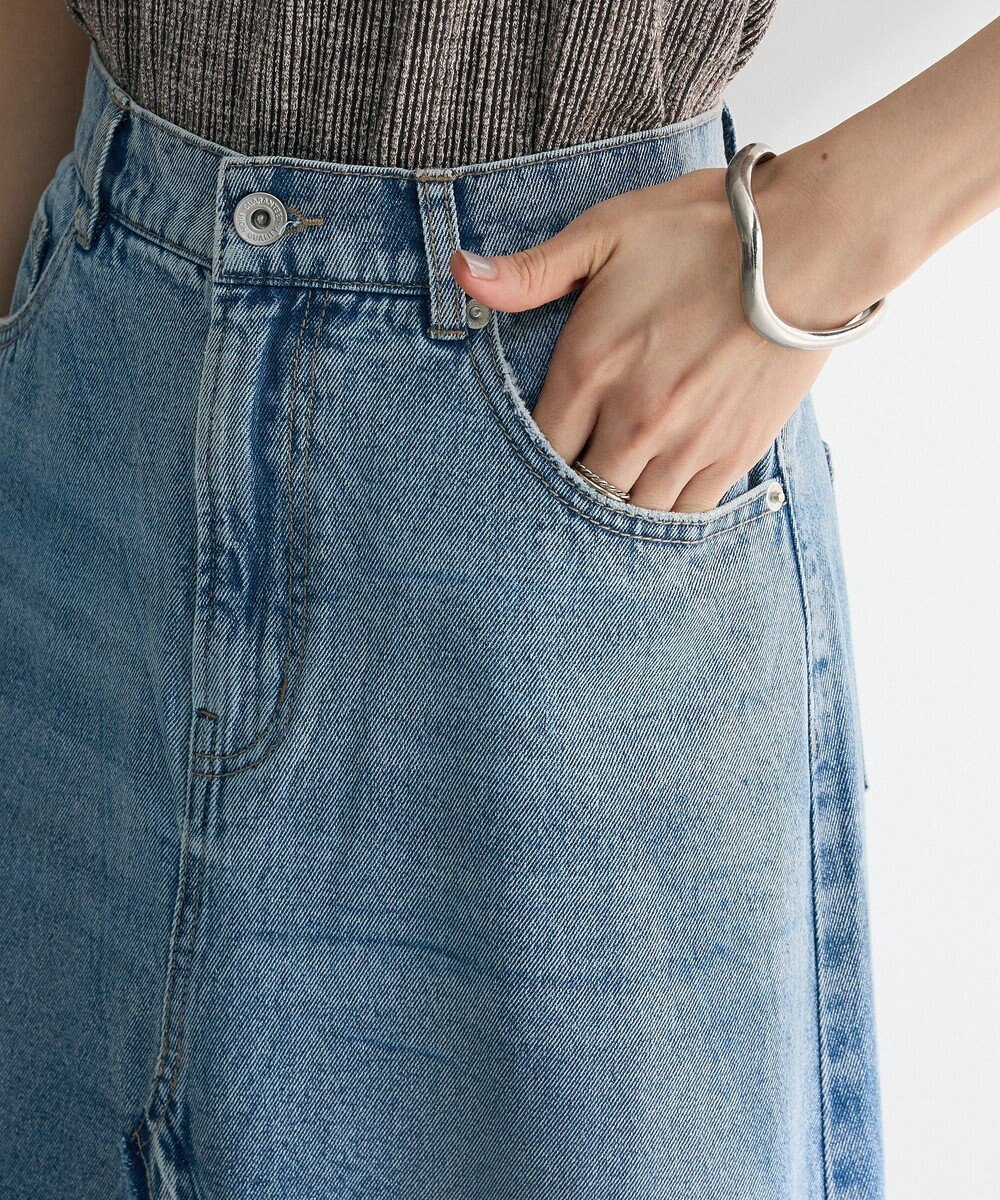 Green Parks ・ＳＵＧＡＲ　ＳＰＯＯＮ　リメイク風デニムスカート 