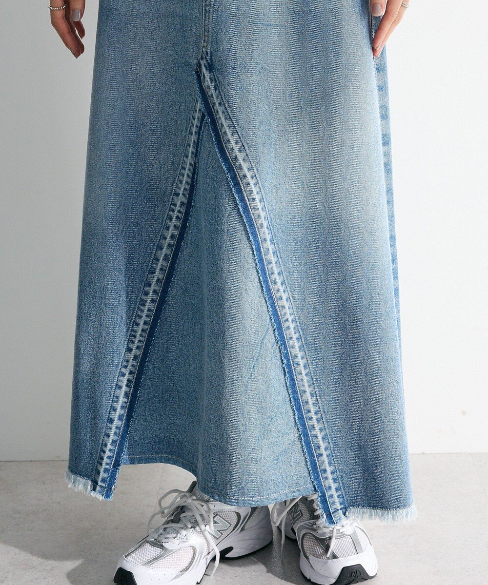 Green Parks ・ＳＵＧＡＲ　ＳＰＯＯＮ　リメイク風デニムスカート 