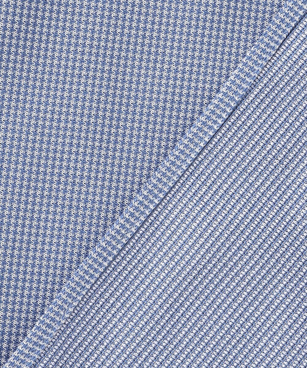 J.PRESS MEN 【吸水速乾 / UVケア / 高通気性】【SMART TECH】ハウンドトゥース ジャージーシャツ 