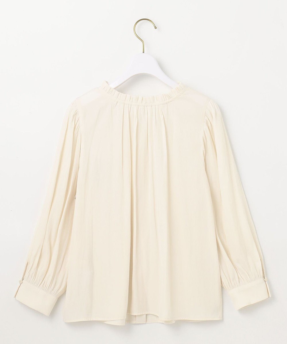 ANY SIS S 【低身長企画】フェミニンギャザー ブラウス 
