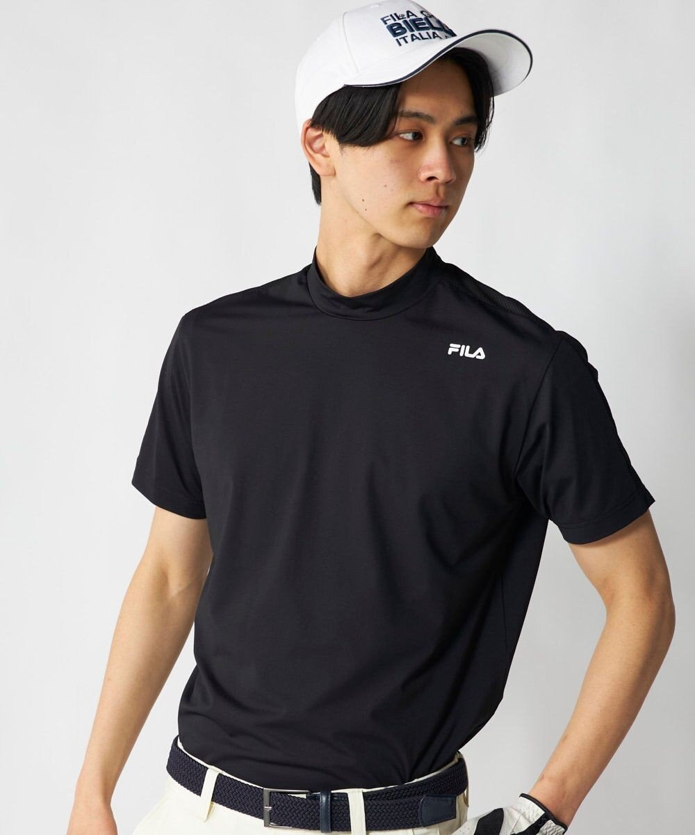 FILA GOLF／marie claire 【FILA GOLF】半袖モックネックシャツ 