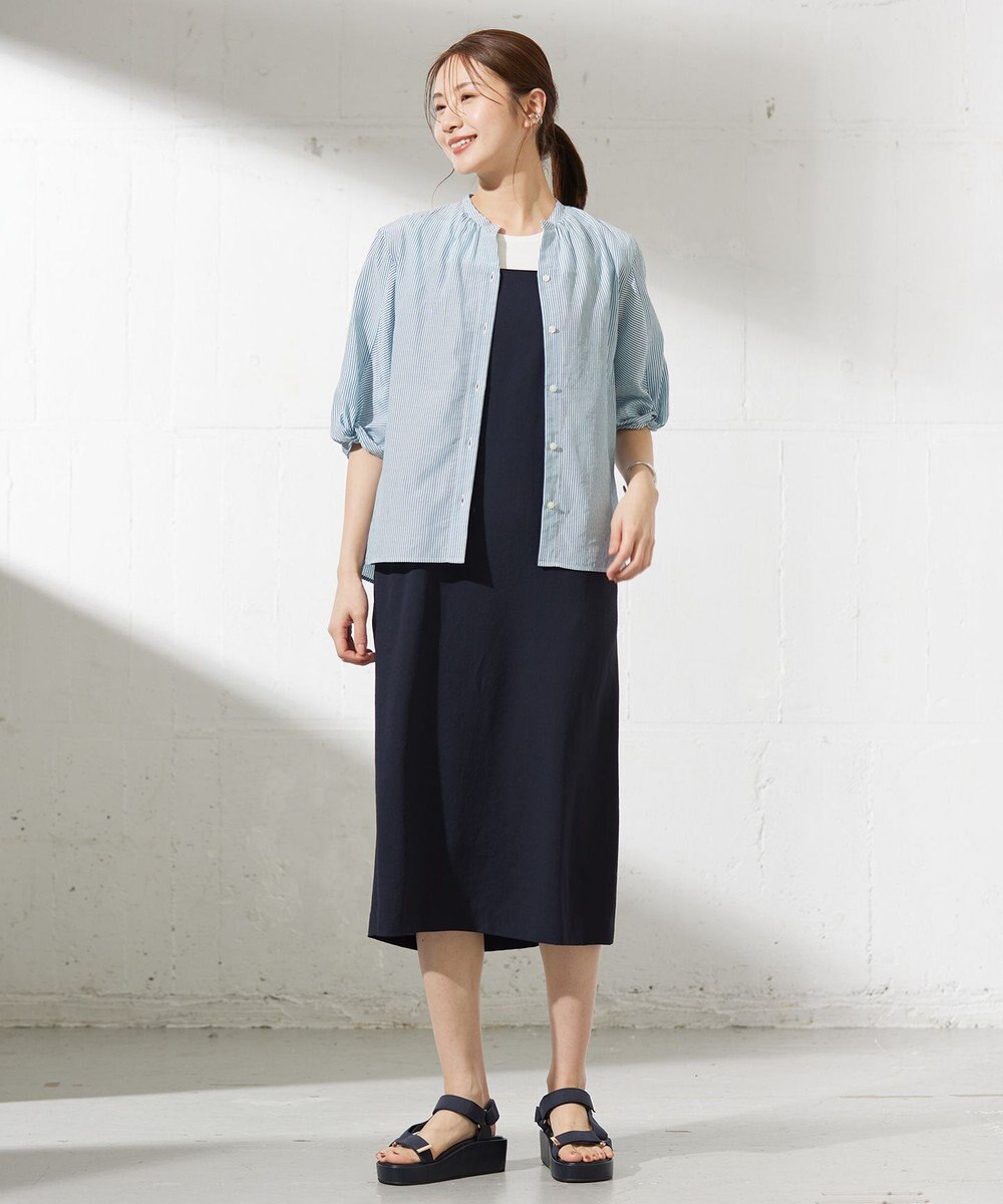 J.PRESS LADIES L 【WEB限定カラーあり・洗える】Lightジョーゼット キャミ ワンピース 