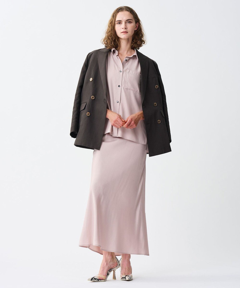 uncrave テンセルライトリネン ビッグジャケット 