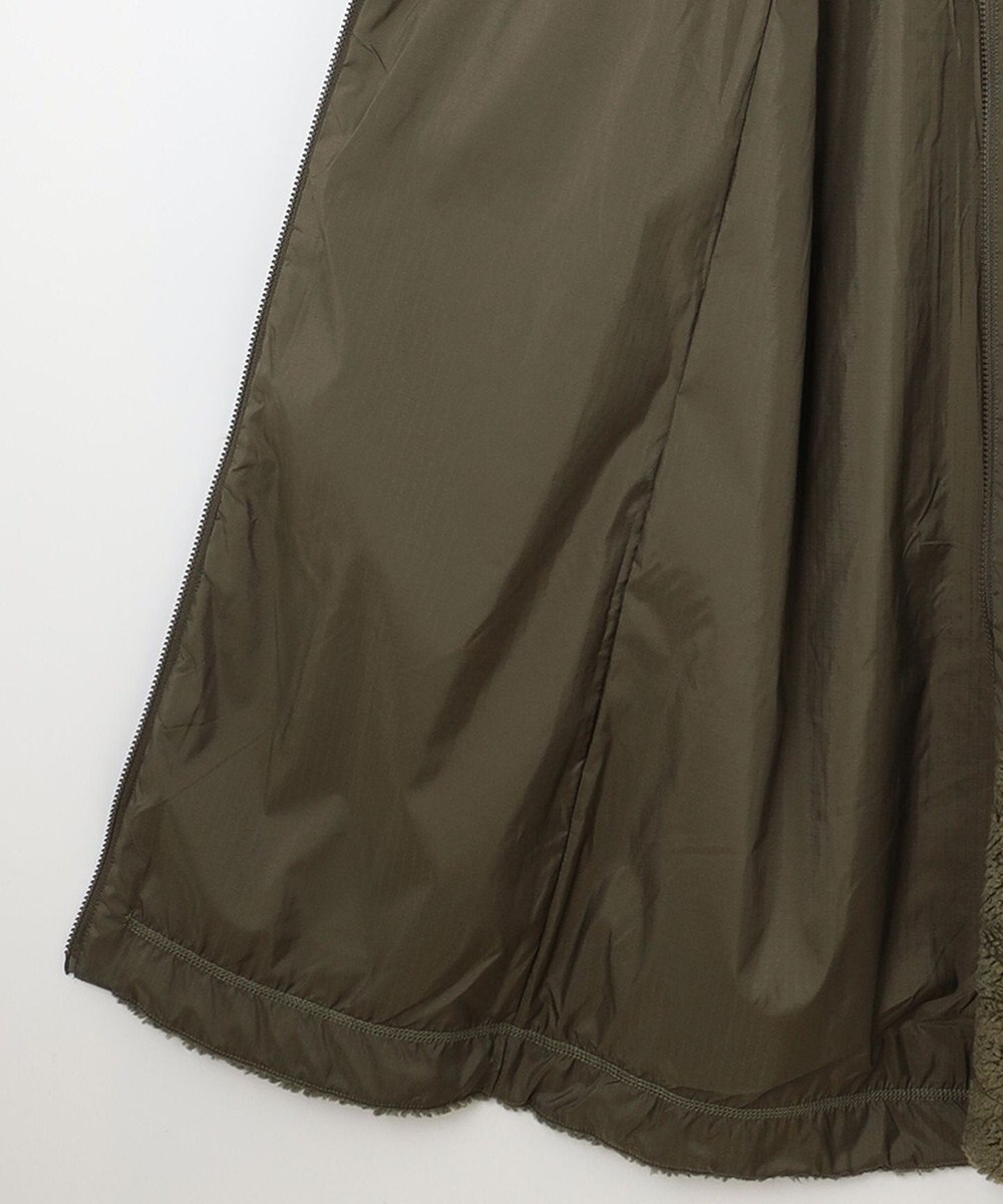 SHARE PARK LADIES 【LADIES】ボアフリースロングカーディガン 