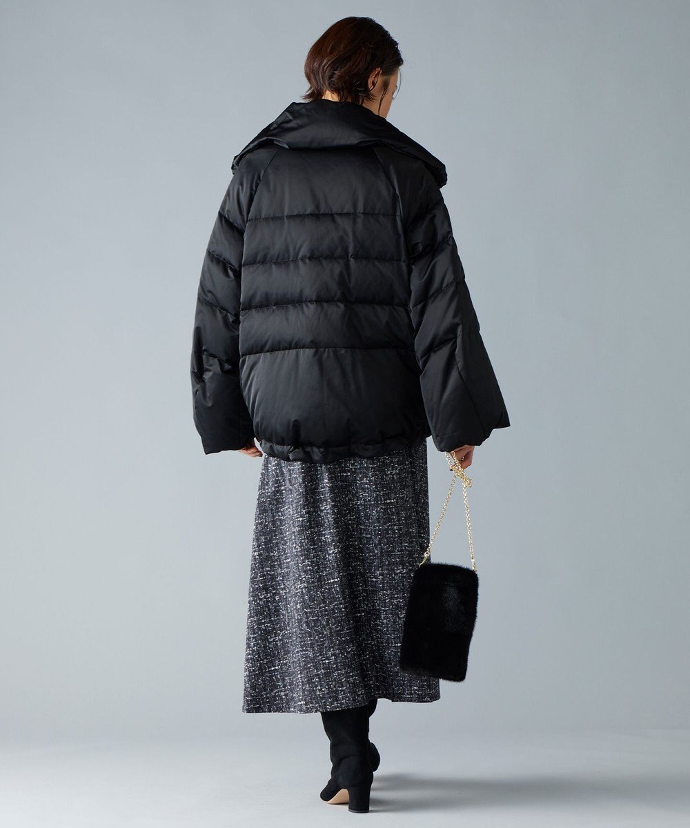 自由区 S 【撥水加工・洗える】ブライトダウンテントライン ダウンコート 