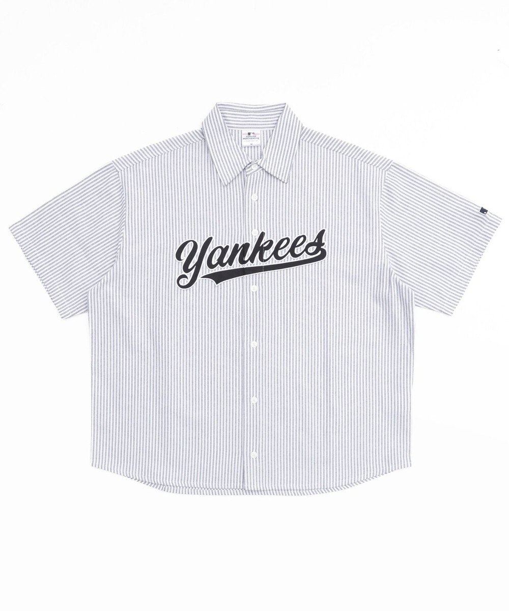 WEGO 【ユニセックス着用ITEM】別注MLBストライプグラフィックシャツ（SS） 