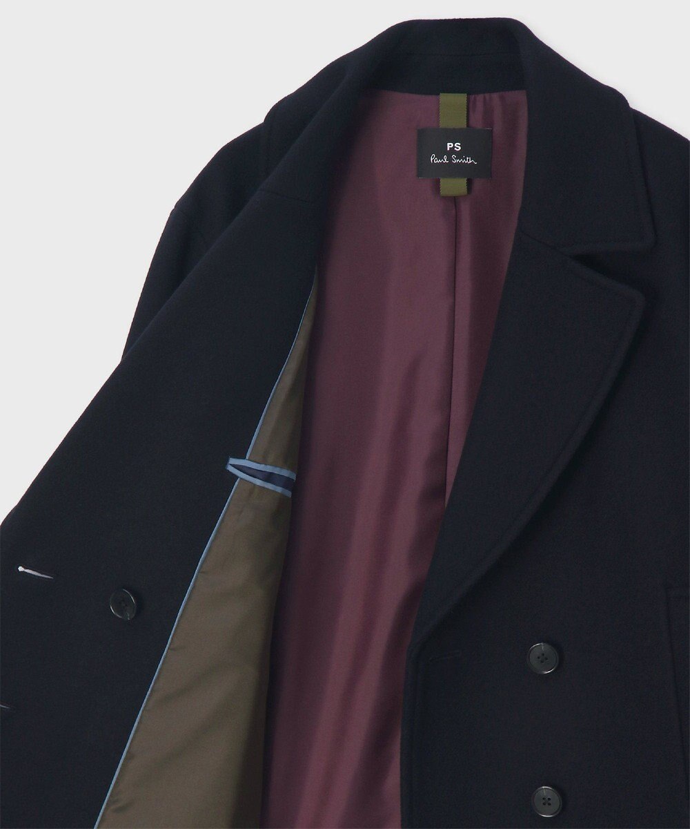 Paul Smith ウールカルゼ ショート ピーコート 