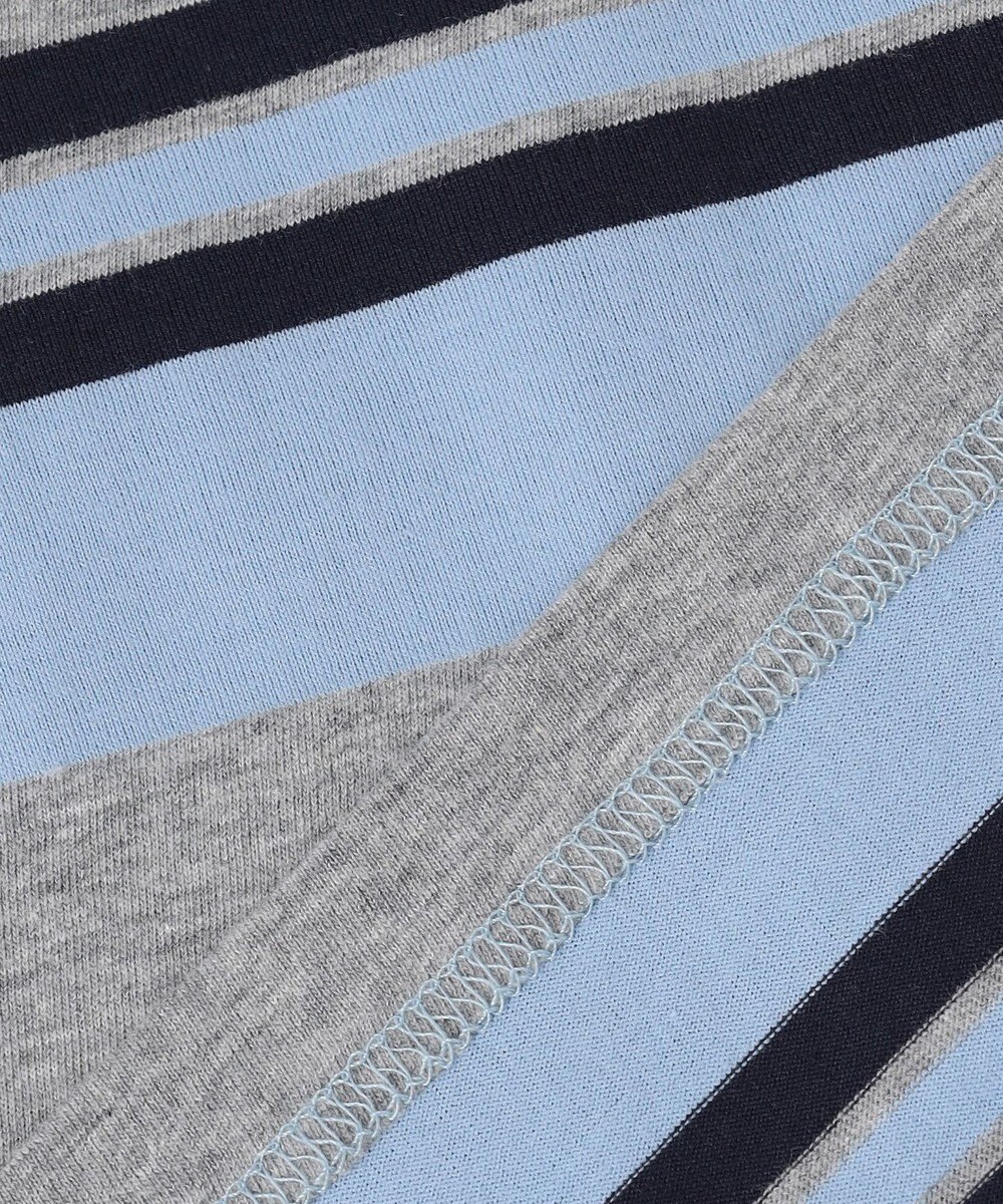 J.PRESS KIDS 【100-130cm】マルチボーダー 半袖Ｔシャツ 