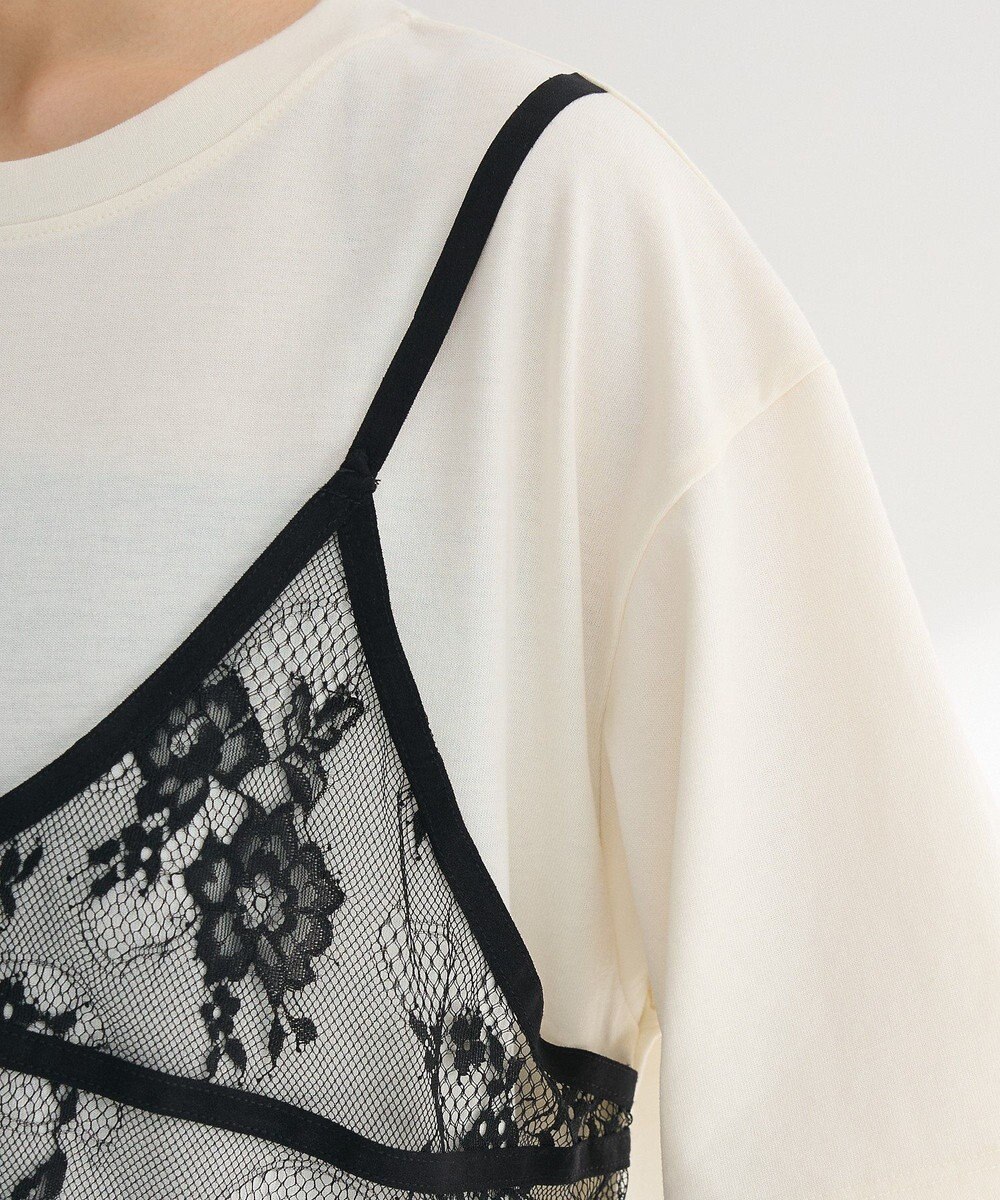 Green Parks レースビスチェドッキングチュニック 