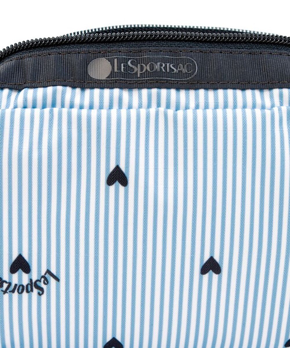 LeSportsac RECTANGULAR COSMETIC/フレッシュブラックハーツ 