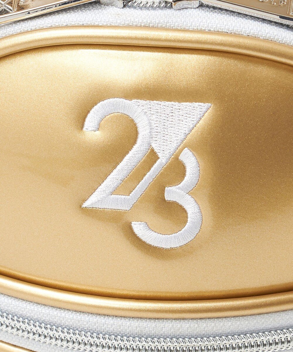 23区GOLF 【UNISEX】エレガントエナメルキャディバッグ　キャスター付きで移動もラクチン 