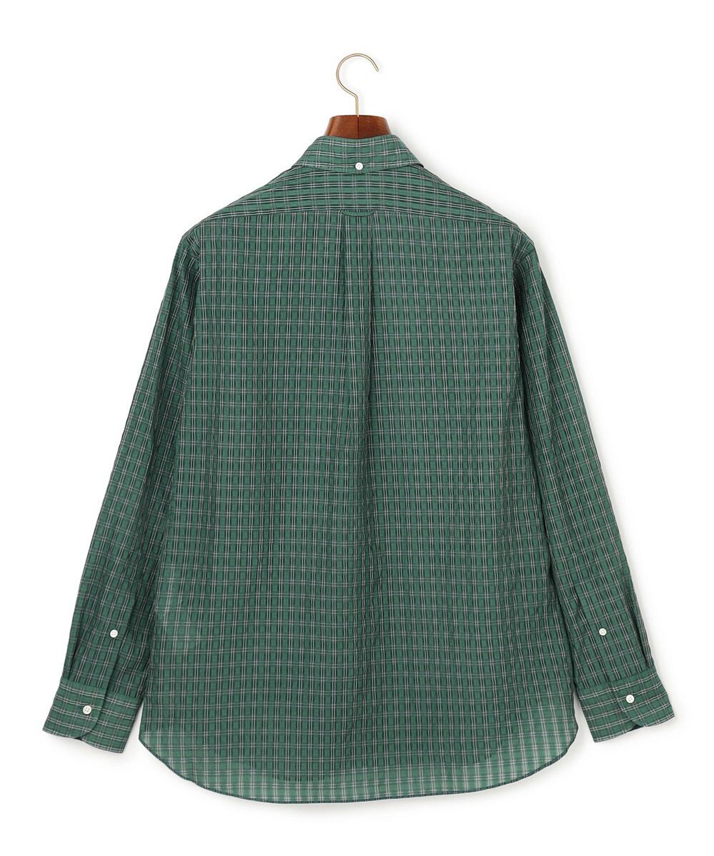 J.PRESS MEN 【こだわりの逸品】シアージャカードチェック シャツ / B.D. 