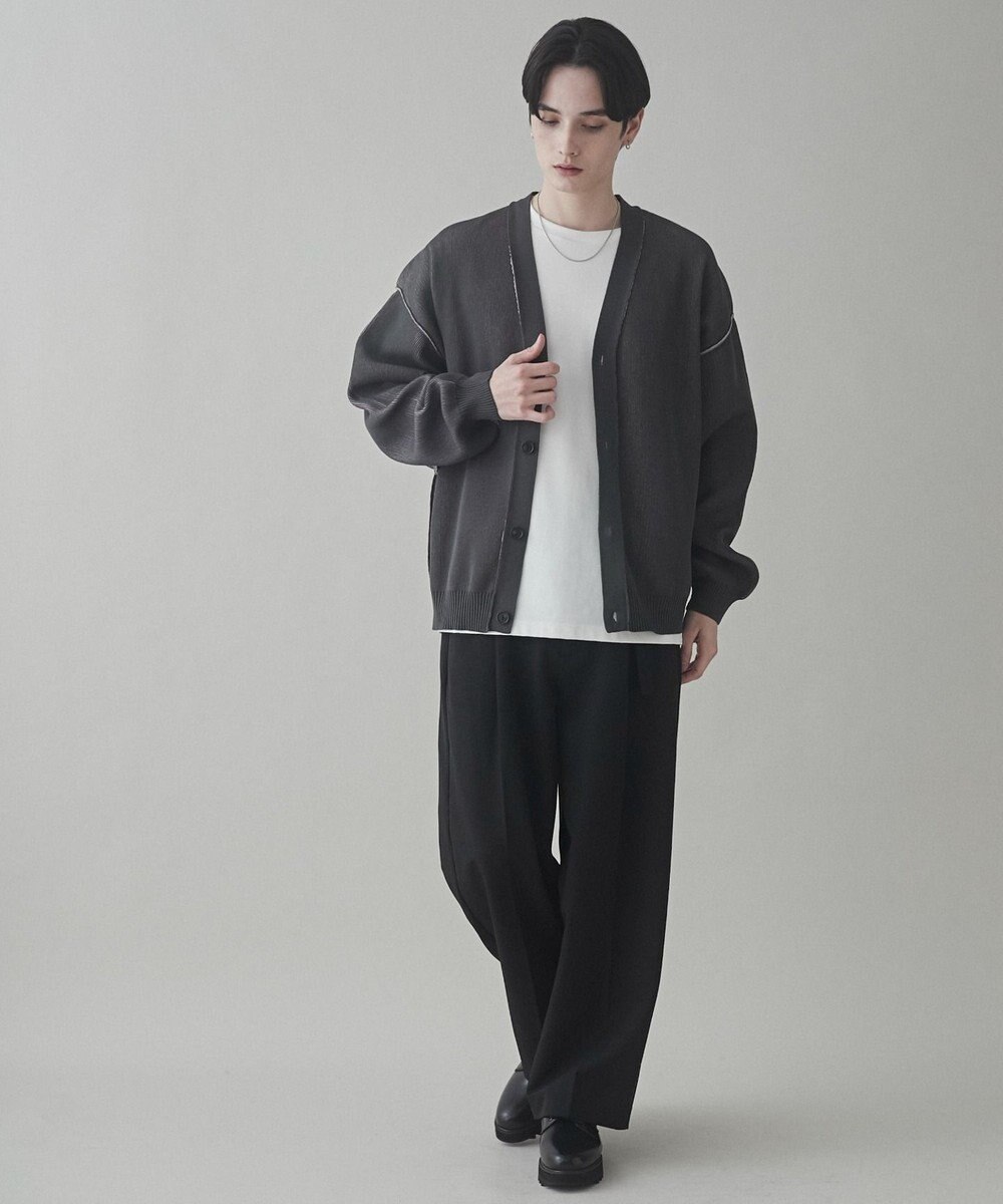 WEGO クリアライトリバーシブルカーディガン 