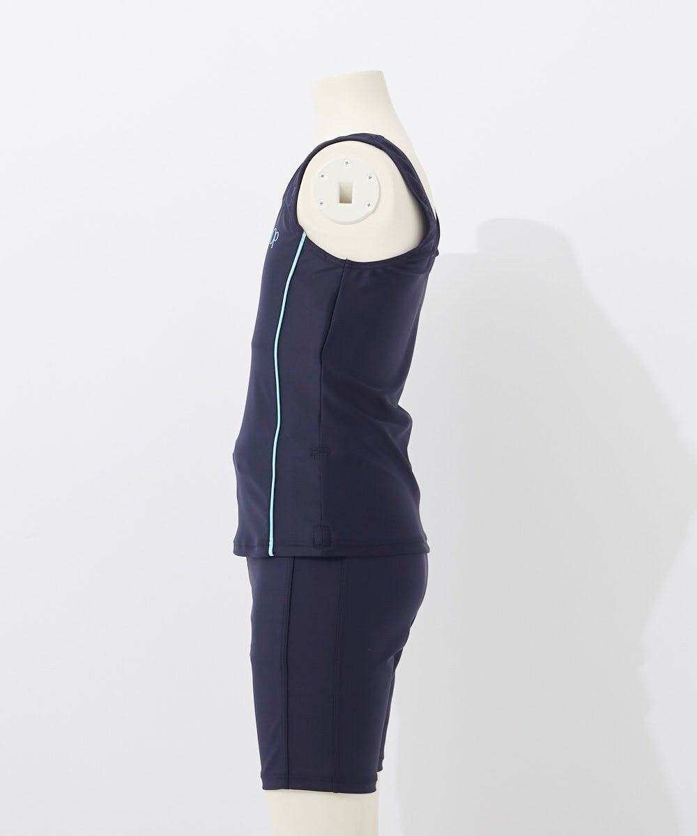 OP／FILA 【Ocean Pacific】スクール水着タンキニ 水着上下セット 