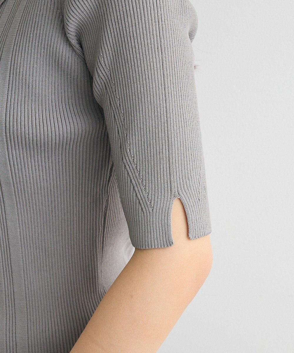 CRAFT STANDARD BOUTIQUE 半袖２ｗａｙリブポロニット 