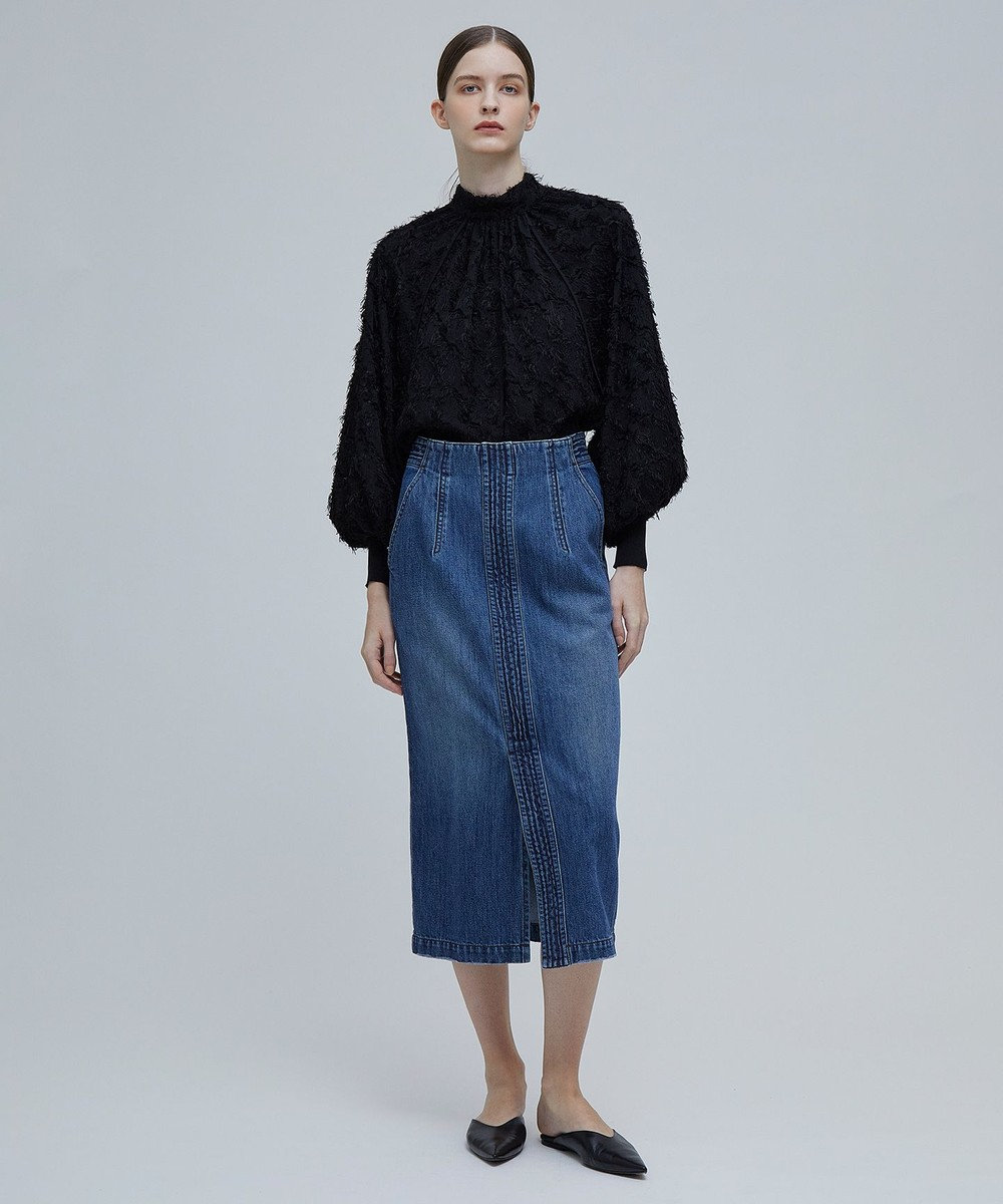 BEIGE， 【洗える】VICTOR / デニムスカート 