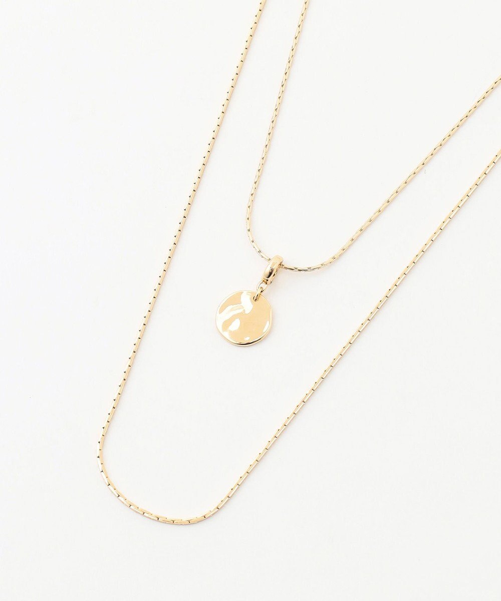 23区 クリッカーコインＷチェーンネックレス 