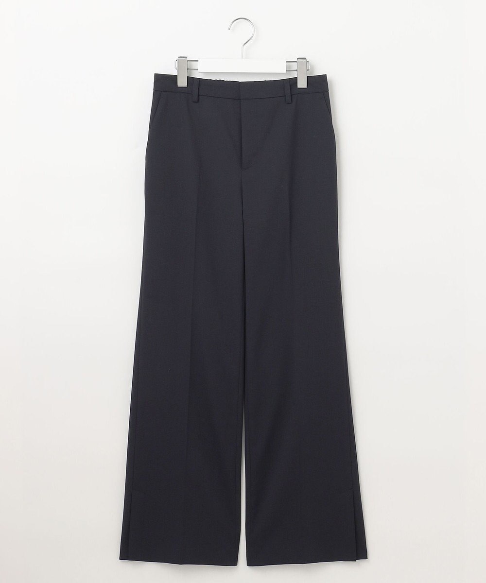 自由区 【洗える】T/R/Wストレッチストレート パンツ 