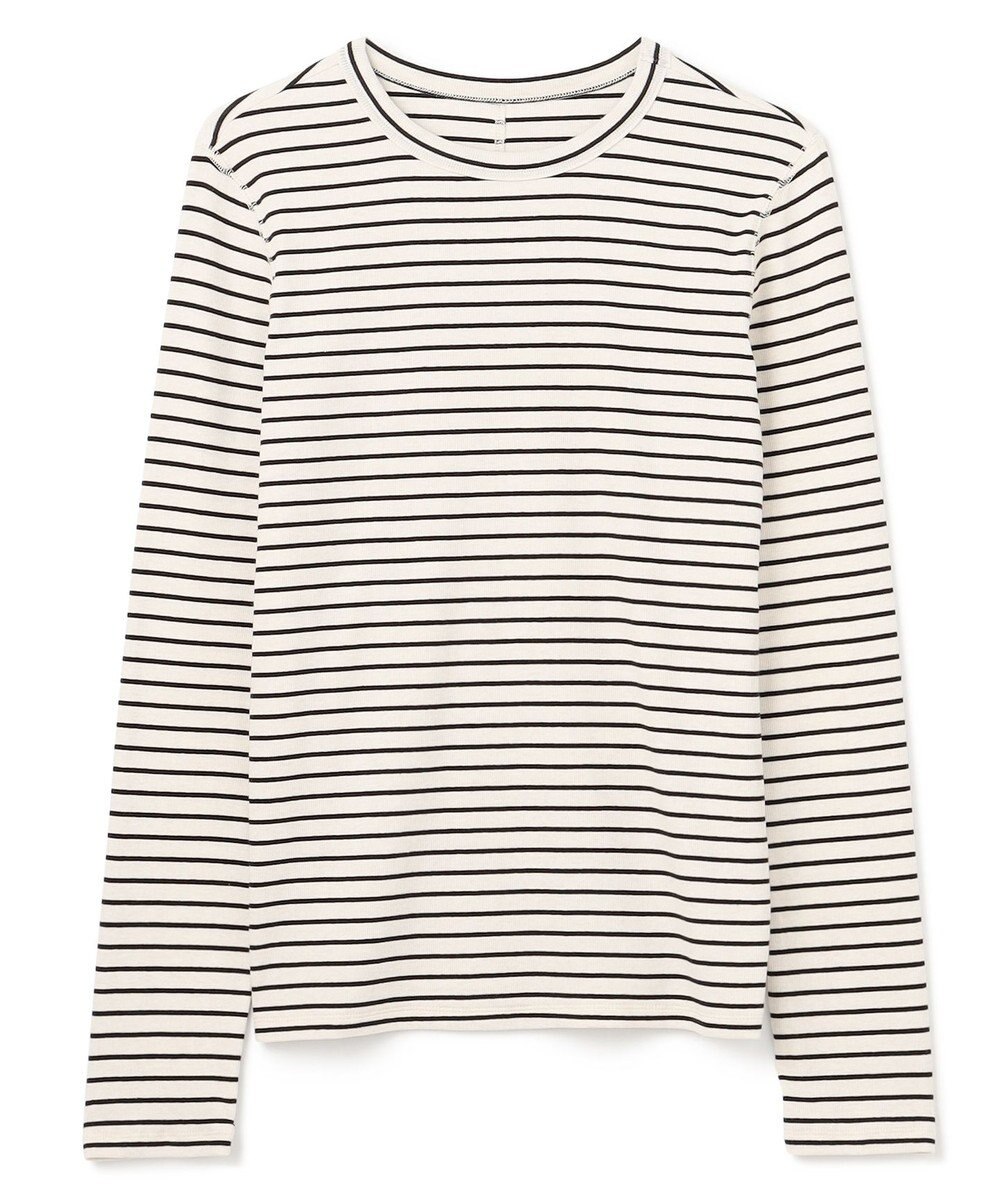 UNFILO コットンカシミヤ クルーネックカットソー 