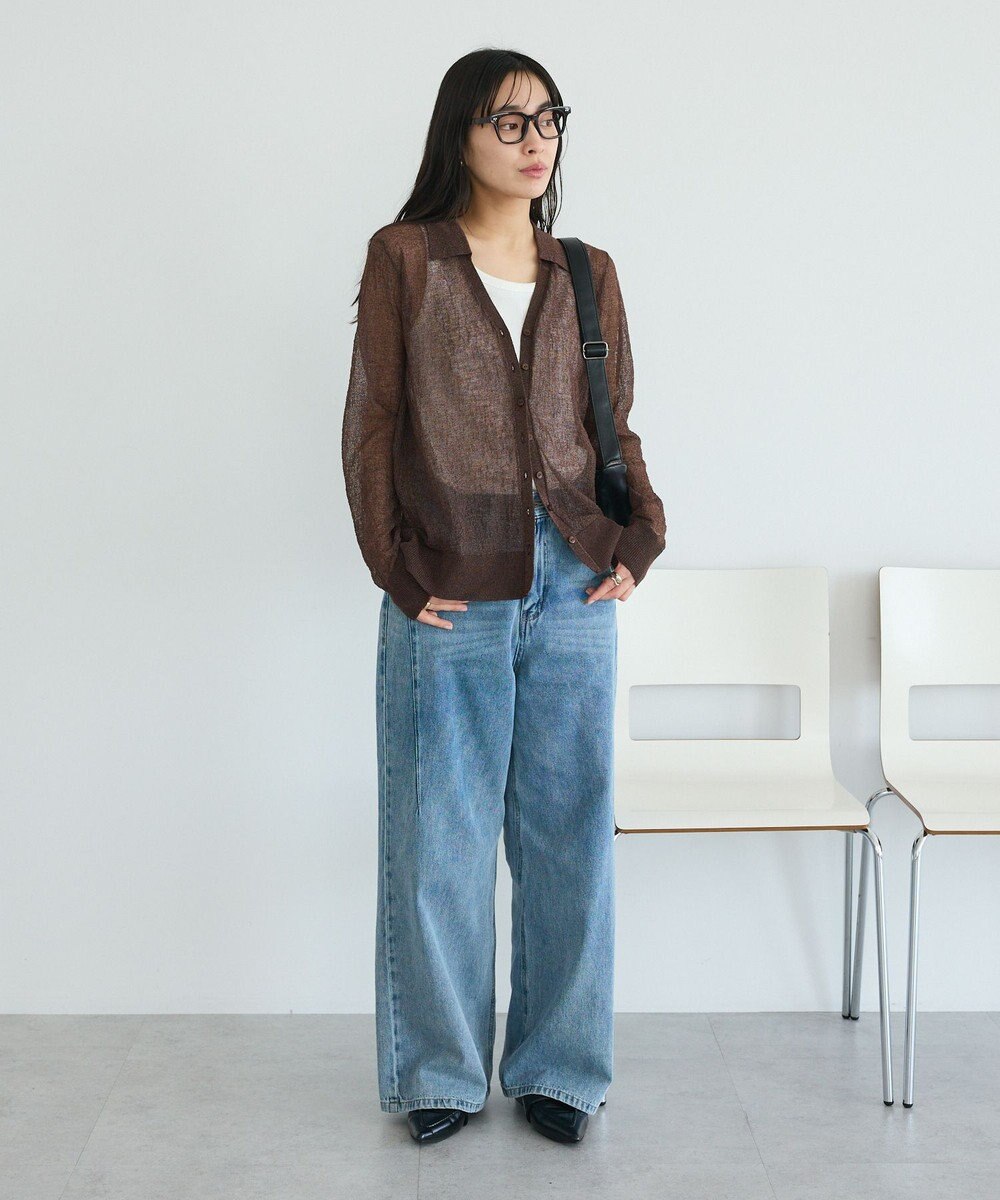 CRAFT STANDARD BOUTIQUE ストレートワイドデニムパンツ 