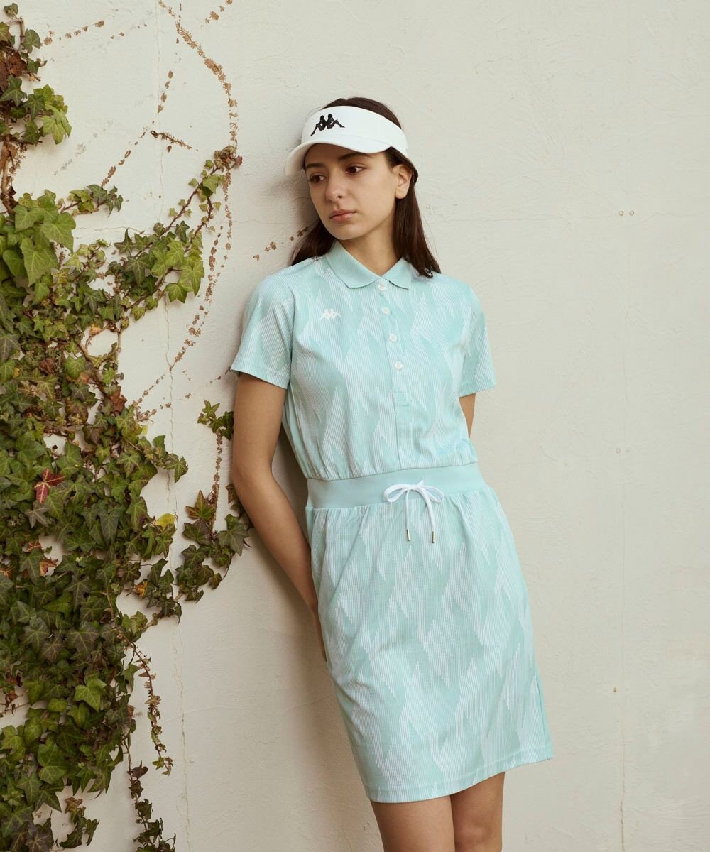 FILA GOLF／marie claire 【Kappa】ポロワンピース 
