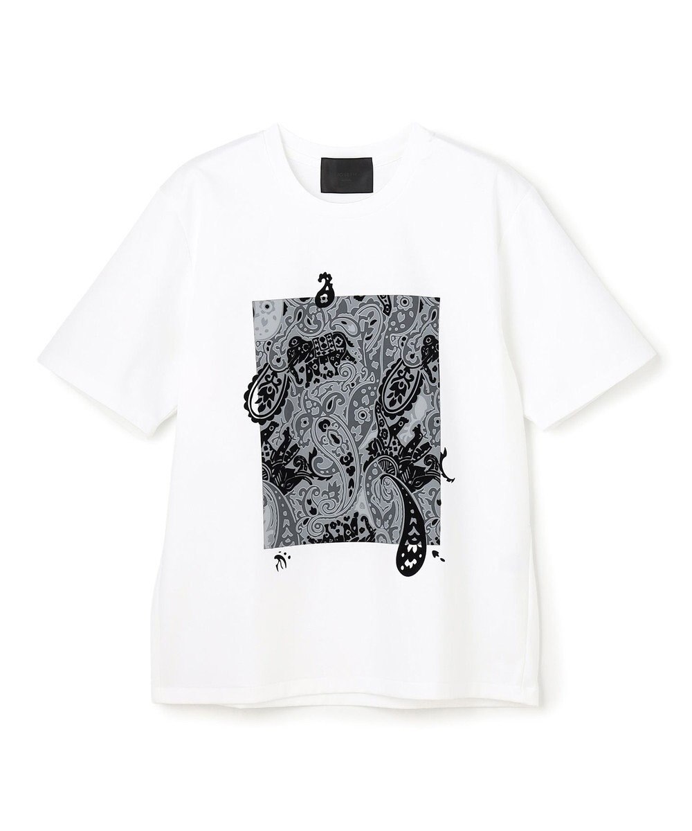 JOSEPH HOMME 【HIGH GRADE LINE】オリエンタルプリント　クルーネックTシャツ 