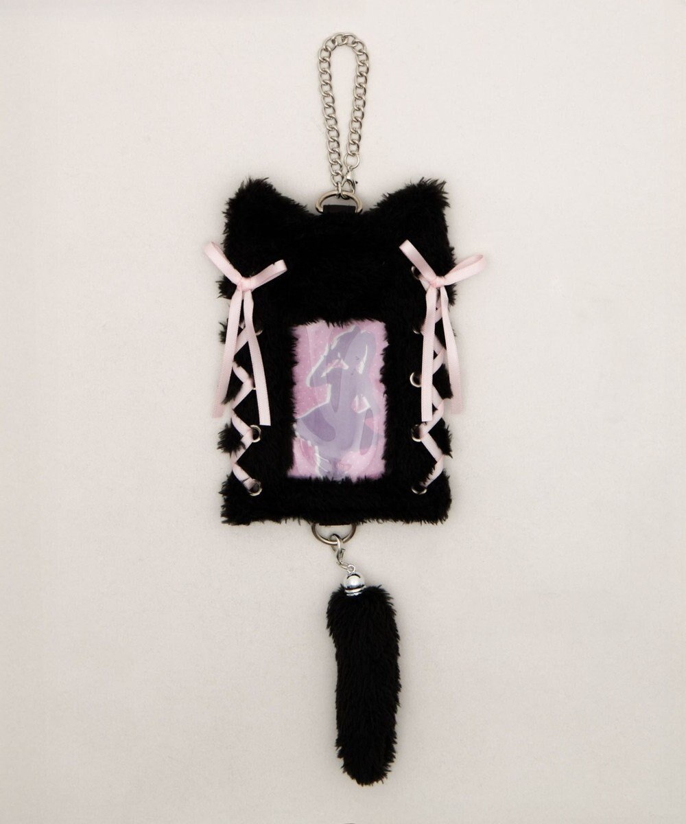 WEGO 【痛バ＆推し活グッズ】なりきりネコカードホルダーキーホルダー 