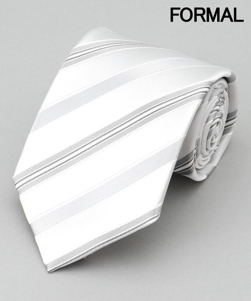 GOTAIRIKU 【WEAR BLACK】フォーマル用_ストライプ ネクタイ 