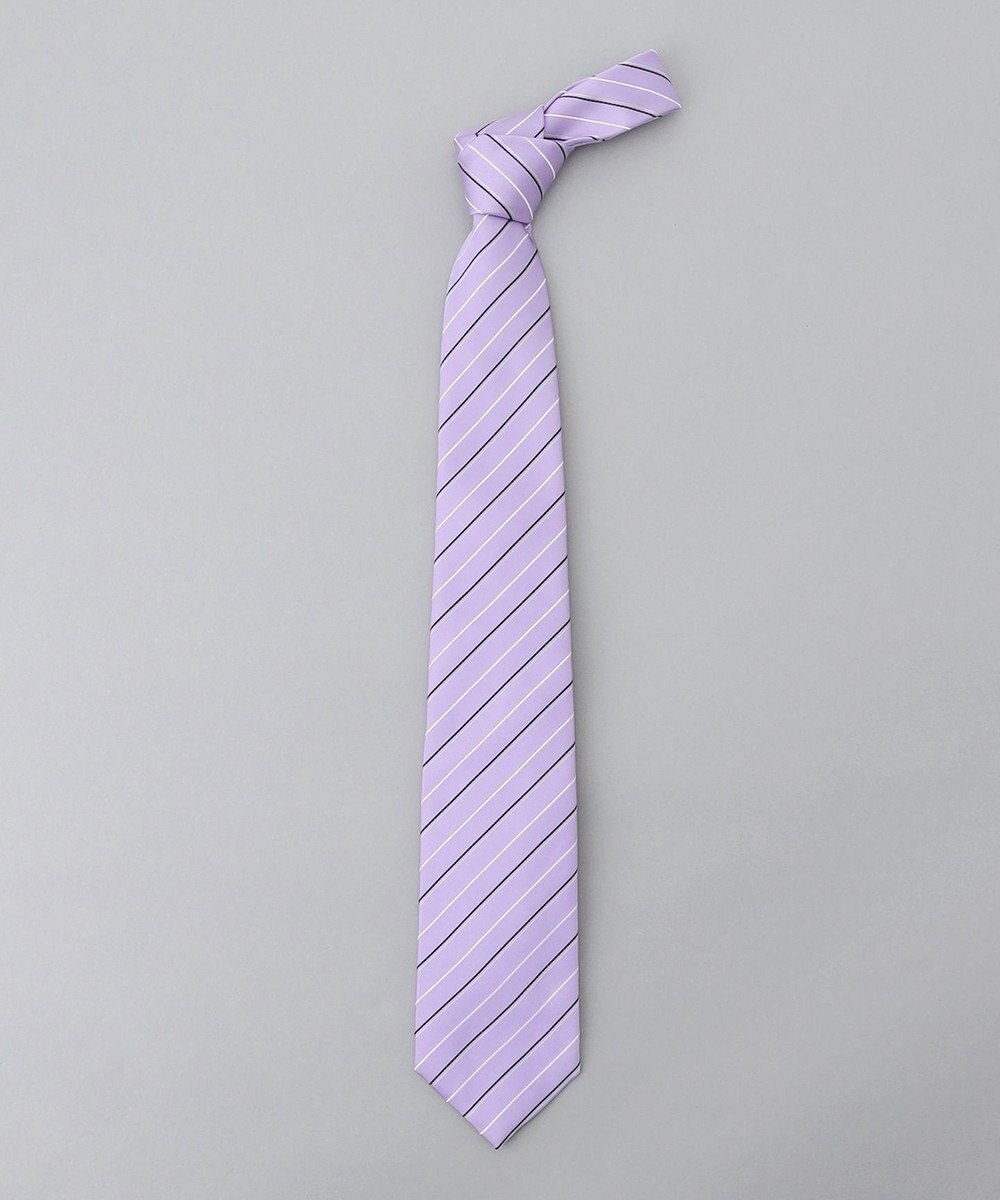 GOTAIRIKU GOTAIRIKU別注【日本製】シルク ネクタイ_ストライプ 