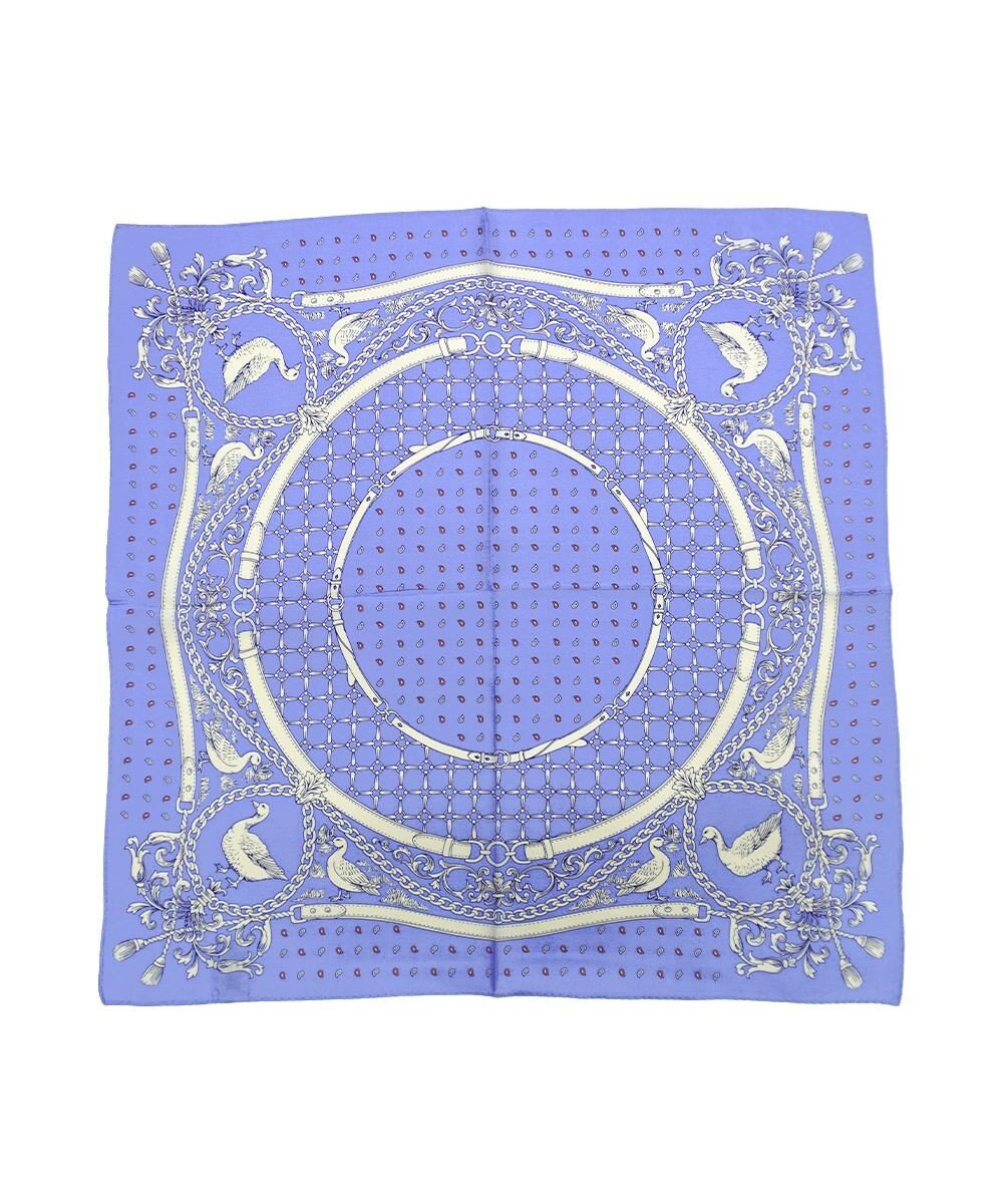 Marca ＜秋の新色＞【Marcaオリジナル】グース  小判 シルクツイル スカーフ 