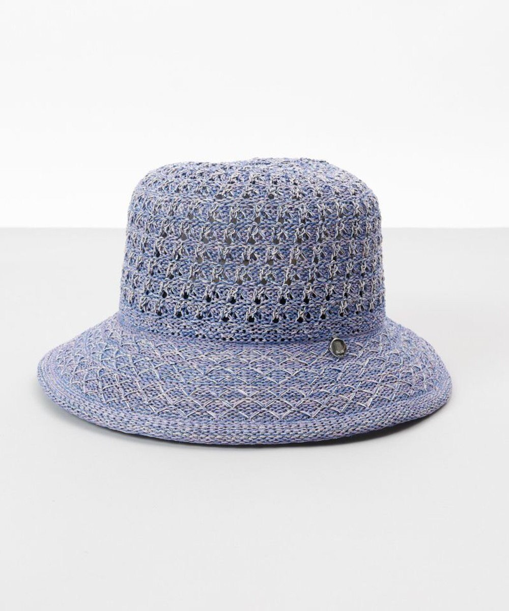 AURORA 【 LANVIN en Bleu （ランバン オン ブルー）】天然風サーモクロッシェハット 