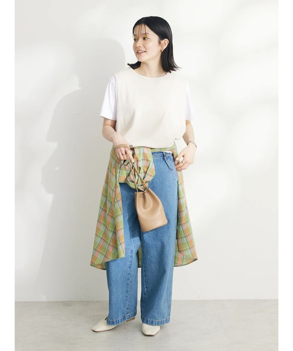 CRAFT STANDARD BOUTIQUE ＳＥＴ　カットプルオーバー＋ニットベスト 